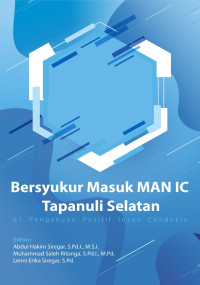 Image of Bersyukur Masuk MAN IC Tapanuli Selatan