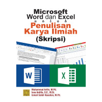 Image of Microsof Word Dan Excel Penulisan Karya Ilmiah (Skripsip)