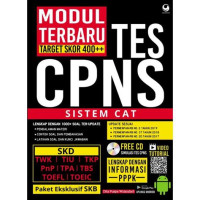 Image of Modul Terbaru Target 400+ Tes CPNS Sistem CAT