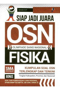 Image of OSN Olimpiade sains Nasional Fisika SMA Sederajat
