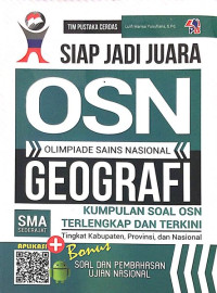Image of Osn Olimpiade sains Nasional Geografi