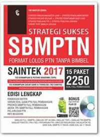 Image of Strategi Sukses SBMPTN Saintek 2017